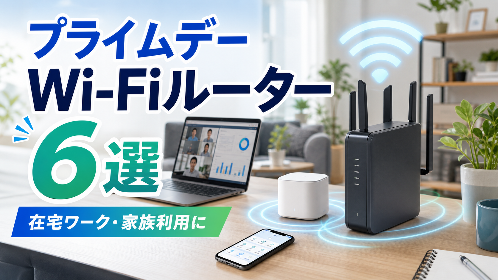 Wi-Fiルーター6選【2026年Amazonプライムデー実績】｜失敗しない選び方