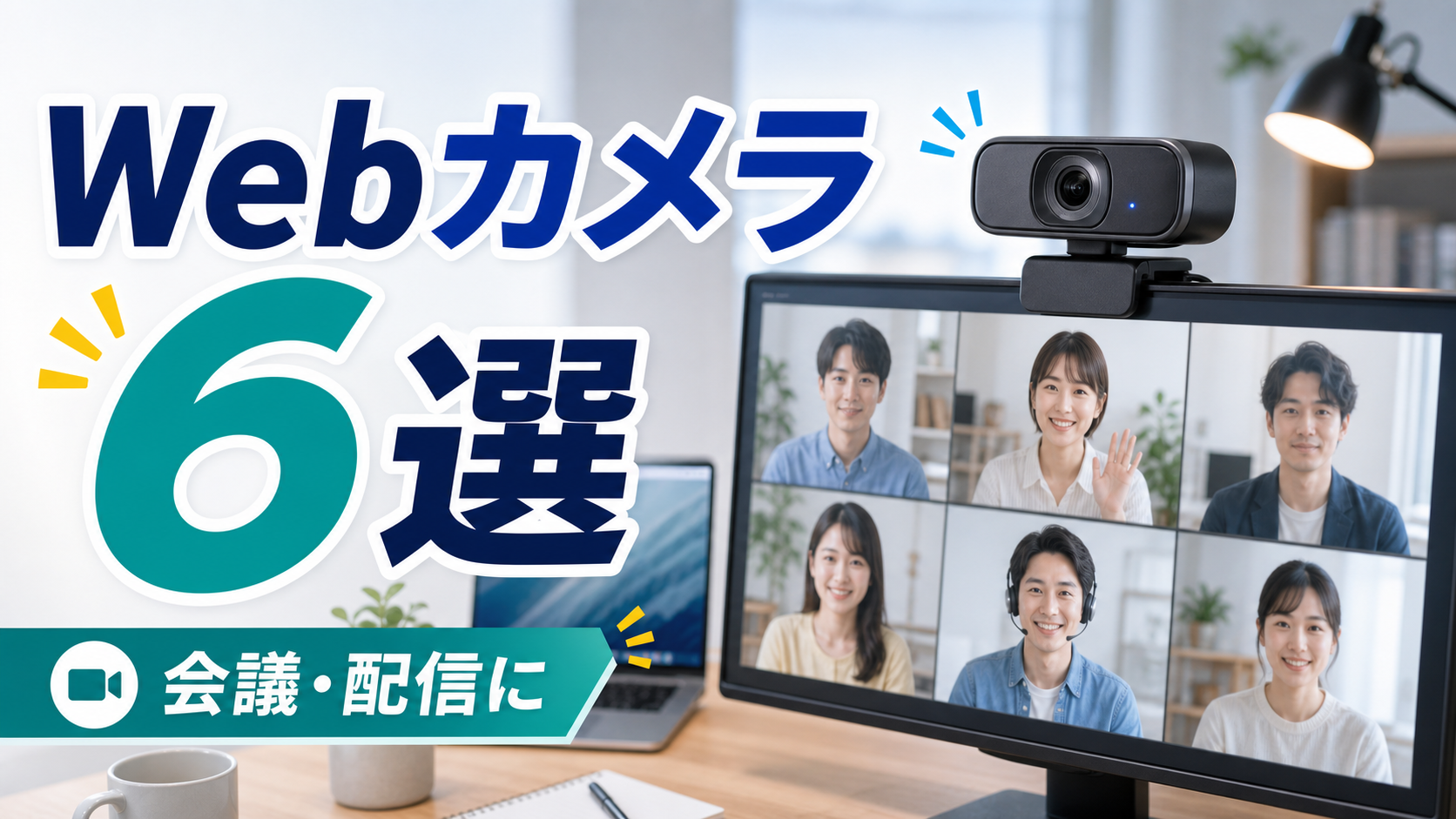 【2026年版】Webカメラおすすめ6選｜PC会議・配信向けに比較